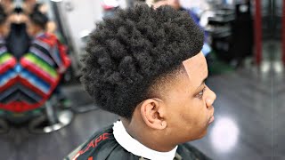 *FULL LENGTH* FRESHEST HIGH TAPER | HAIRCUT TUTORIAL: SPONGE CURL