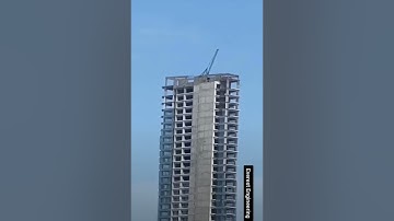 Earthquake Building Shaking (Building under construction)