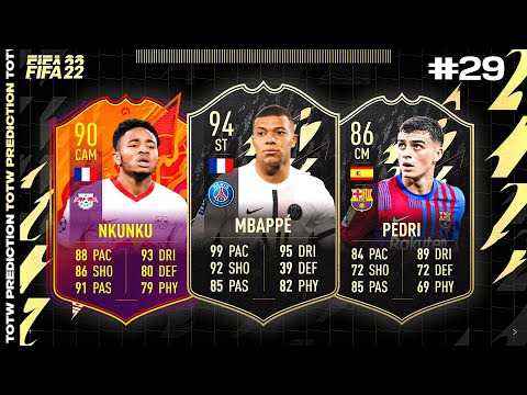 FIFA 22: TOTW 29 PREDICTIONS! MBAPPE BEKOMMT INFORM????