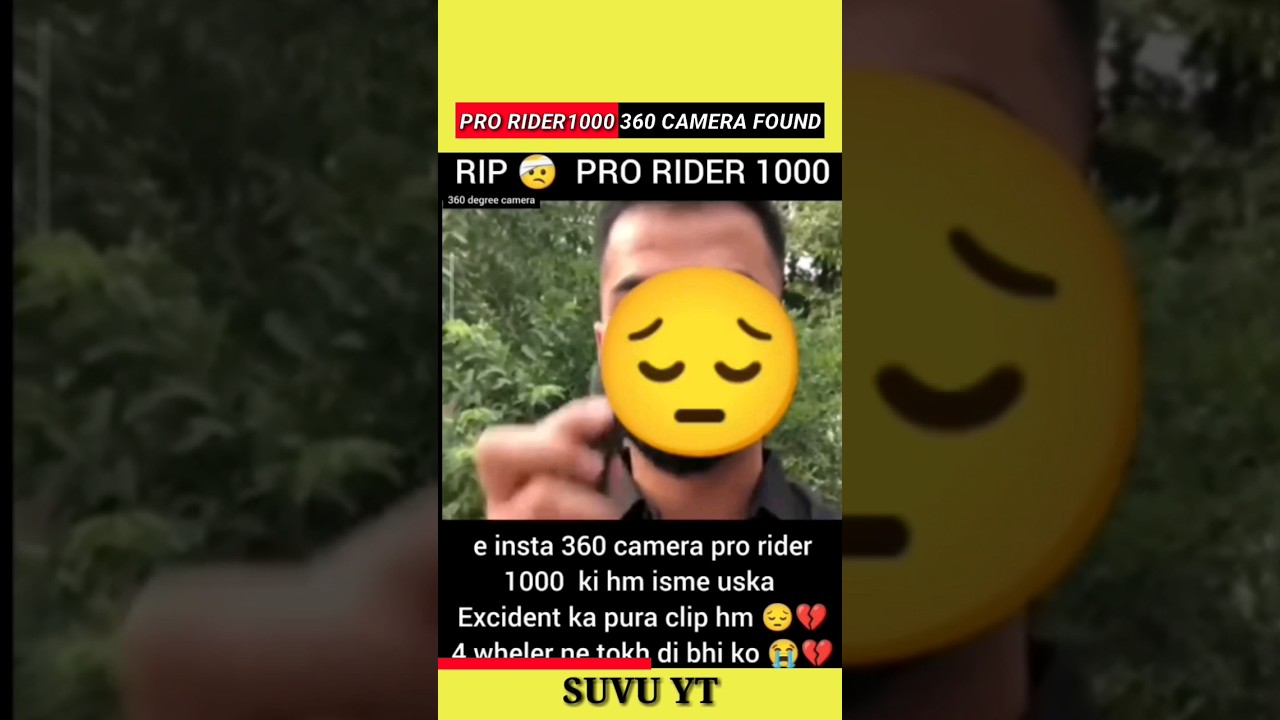 Pro Rider 1000 360 Camera Found? 
