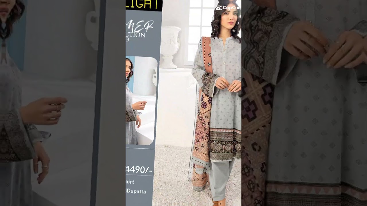 Youtube short|Discover the Elegance and Versatility of Women's Unstitched Clothes|2023 design