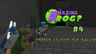 Amazing Frog? Gameplay #4 Turtle Against The Zombie