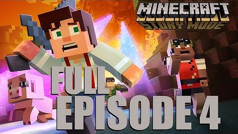 Minecraft: Story Mode - Full Episode 4: A Block and a Hard Place Walkthrough HD [No Commentary]