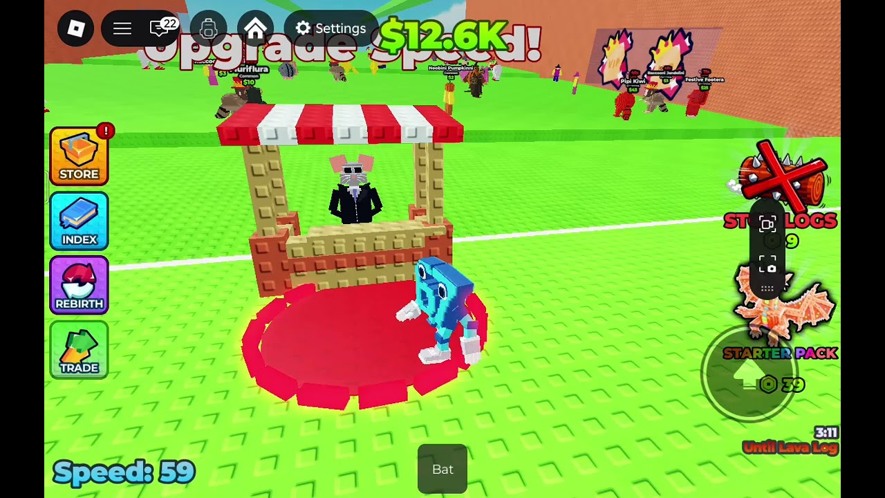 Survive logs for brainrots part 1