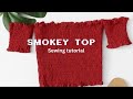 How To make a Shirred Top | Easy Beginner-Friendly Tutorial