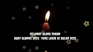 Spesial Ulangtahun Untuk Kalian Semua Yang Lahir Bulan Desember #shorts