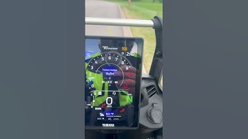 2025 Yamaha TENERE T700 TFT Display weather, music etc