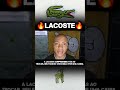 A Lacoste surpreendeu fãs ao trocar seu famoso crocodilo por uma cabra.