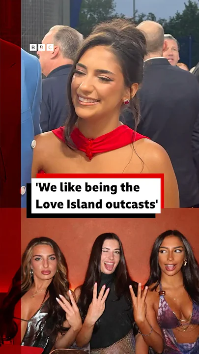 ‘We like being the Love Island outcasts’, says Love Island’s Shakira. #ShakiraKhan #BBCNews