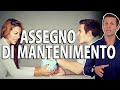 Quando spetta l'assegno di mantenimento all'ex moglie? | avv. Angelo Greco