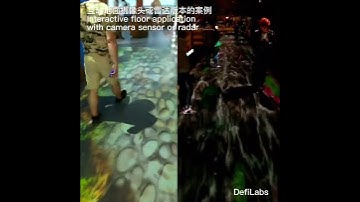 APPLICATION FOR INTERACTIVE FLOOR PROJECTION FROM DEFI TECH LTD