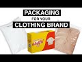 Best packaging essentials for a clothing brand