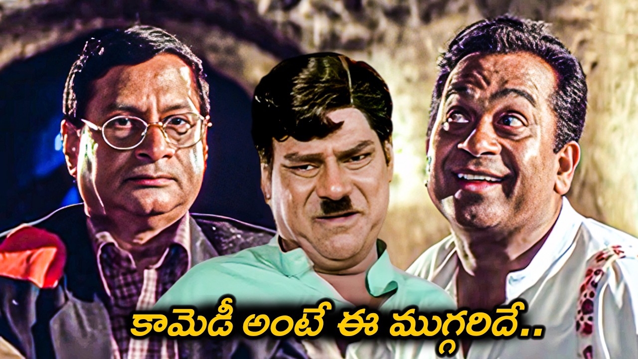 కామెడీ అంటే ఈ ముగ్గురిదే..| M.S Narayana,Kota Srinivasa Rao And Brahmanandam Back Back Comedy Parts
