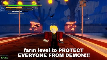 demon slayer rpg 2 farm level