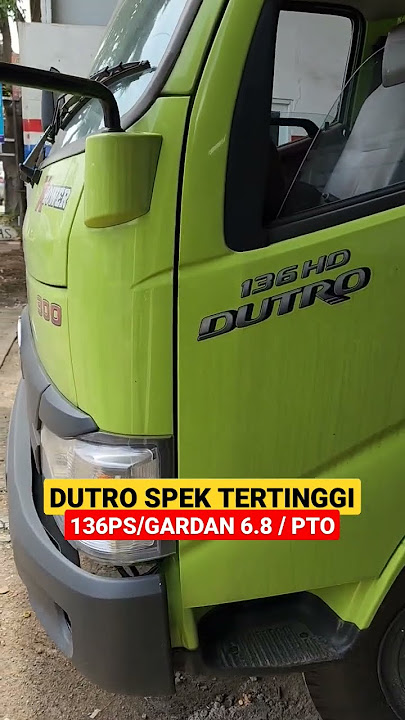 varian hino dutro spek tertinggi dan harga termahal !