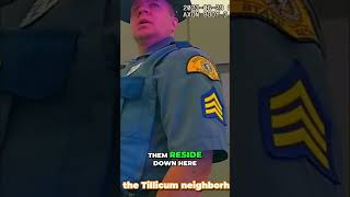 Semi-Truck Crash After Highway Chase #shorts