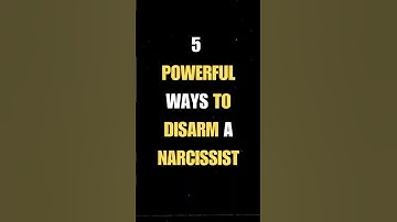 5 POWERFUL Ways to Disarm a Narcissist #stoicism