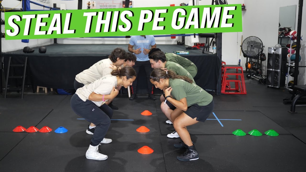 Cone Reaction PE Game |  Instant Class Engagement