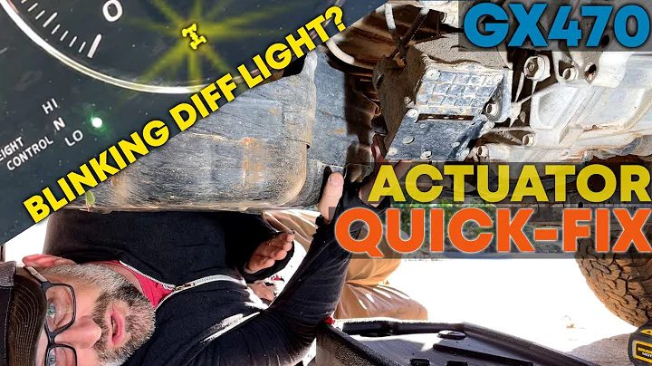 Fix Your GX470 Center Diff Lock Light with a Quick Solution!