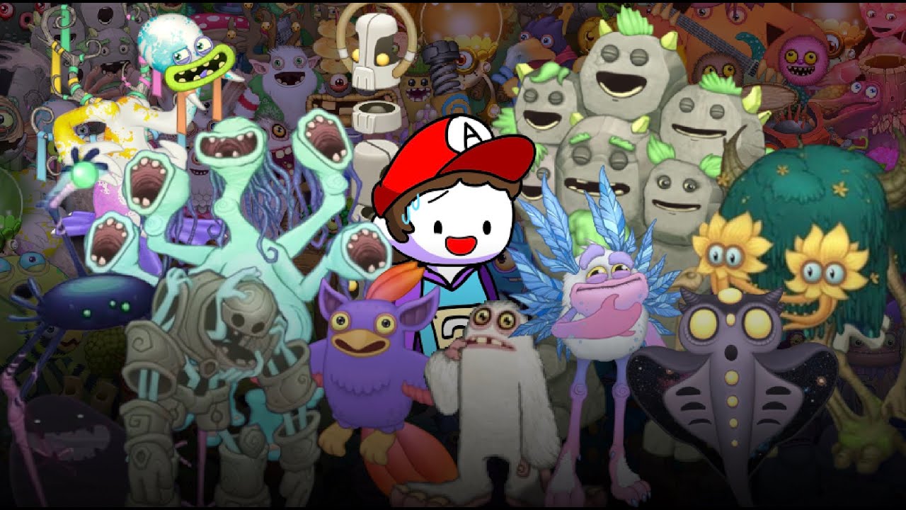 Professional choir kid takes on 12 My Singing Monsters