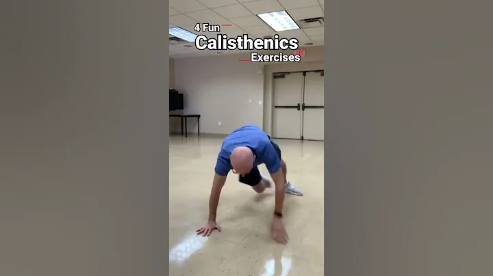 4 Fun CALISTHENICS EXERCISES 🥵 #shorts #calisthenics #workout #fitness