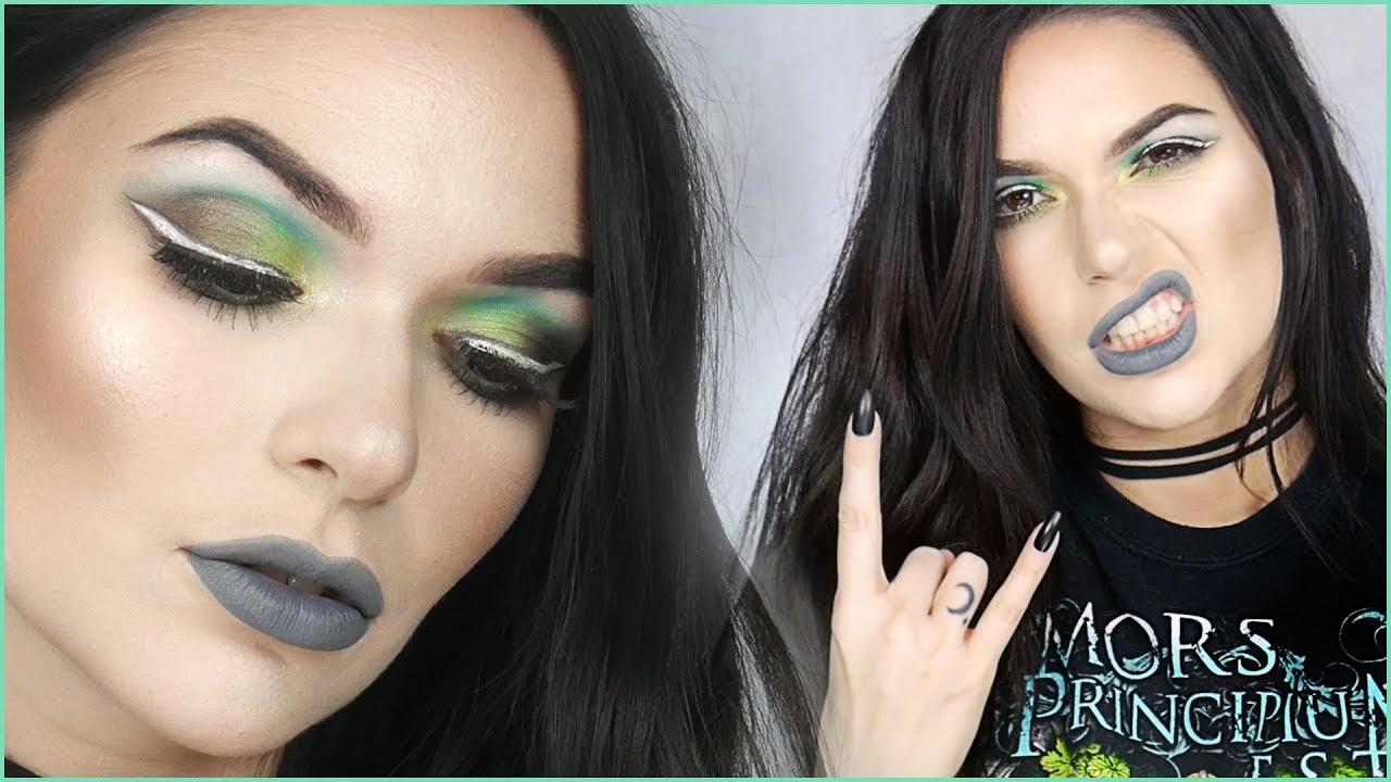 Metal Inspired Makeup 🤘🤘🤘 YouTube