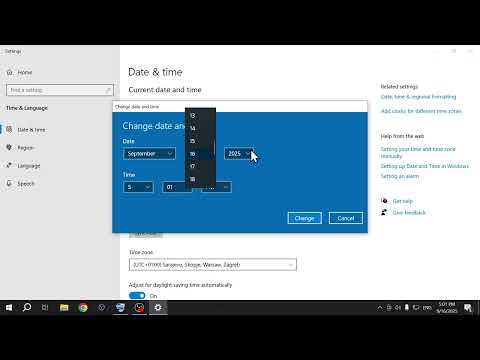MICROSOFT Windows 10 – 時刻設定の変更方法