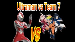 Ultraman VS Team 7 Naruto - Ultraanime