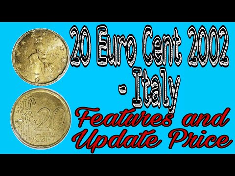 20 Euro Cent 2002 - Italy l Features and Update Price