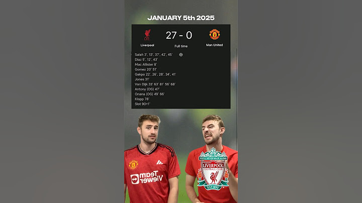 LIVERPOOL ARE GOING TO RELEGATE MAN UNITED IN 2025😨😱