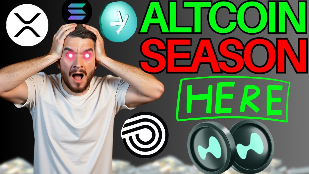 Altcoin Season Is Almost HERE and These 5 Altcoins Will Explode! - YouTube