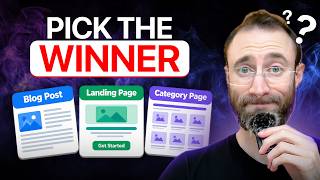 Blog Post, Landing Page, or Category Page? (Search Intent Quiz)