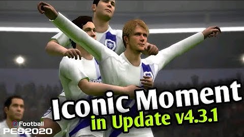 New update !! V4.3.1 in PES 2020 mobile/console !! Free Black Ball & new iconic players