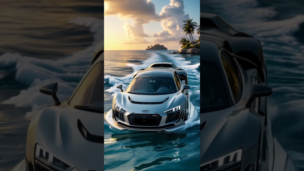 When Audi Becomes a Yacht&hellip; 🤯 #shorts