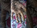 new Mehndi desing Video #easy viralvideo #shorts # trending song #creativehenna
