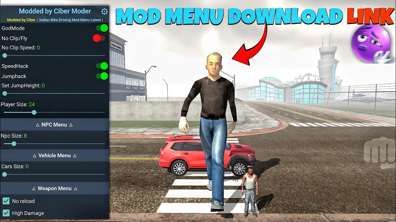 How to Download V69 MOD MENU APK – Indian Bike Driving 3D