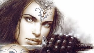 Видеосборник по мотивам работ Luis Royo-красивые девушки фэнтези!