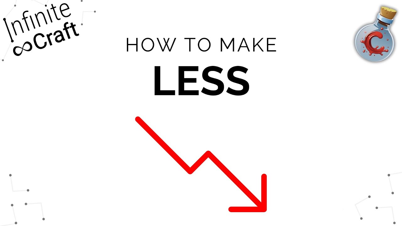 How to make Less in Infinite Craft? - YouTube
