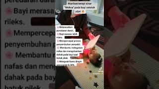 Manfaat terapi sinar Moksa atau infrared pada bayi ?