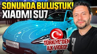 Xiaomi'nin Elektrikli Otomobili Xiaomi SU7'ye dokundum! Türkiye'den ilk video 🔥