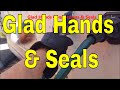 New CDL Truck Driver Tips Securing Glad Hands & Replacing Glad Hand Seals