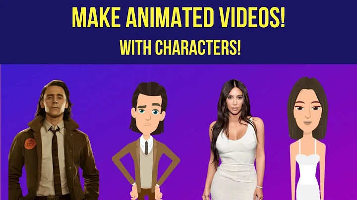 Create FREE Animated Cartoon Characters in Under 5 Mins!