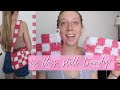 winging a checkerboard purse | crochet with me