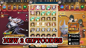 AFK Ninja & 2 New Giftcodes - Free V10 & Free S+ Ninja Naruto Idle RPG Android iOS