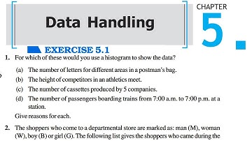 Chapter 5 Data Handling || Full Exercise 5.1 & Basic || Class 8 Maths RBSE CBSE NCERT