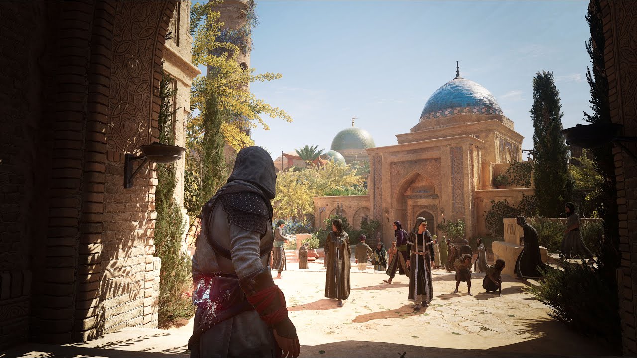 Quiet Walk Through Baghdad (4K, Ambient  Sleep Video)