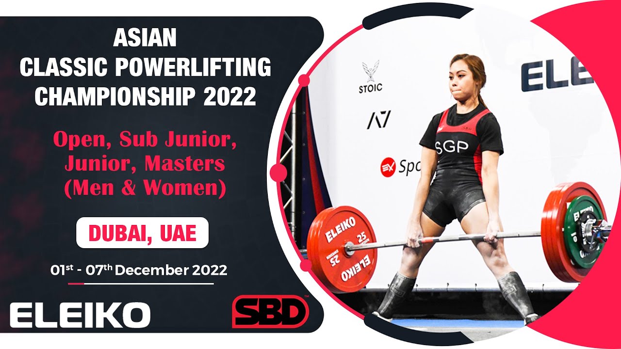 Asian Classic Powerlifting Championship 2022 Men 74kg All age groups