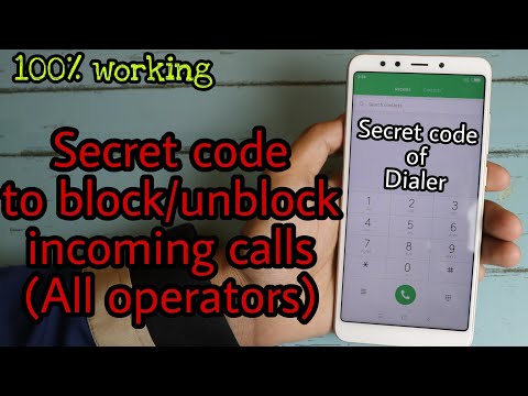 Video: Hoe Een Inkomend Nummer Te Blokkeren