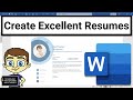 Create a Resume with Microsoft Word's Resume Assistant