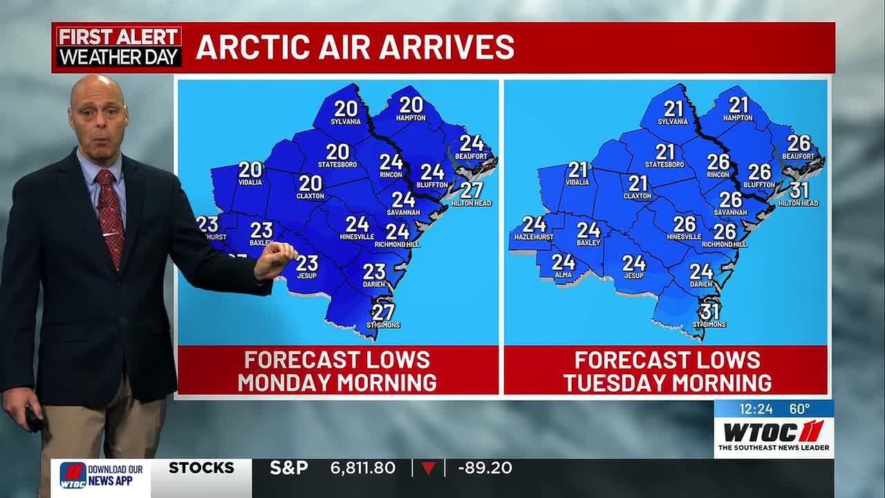 Dave's First Alert Weather Forecast for noon on Friday - YouTube